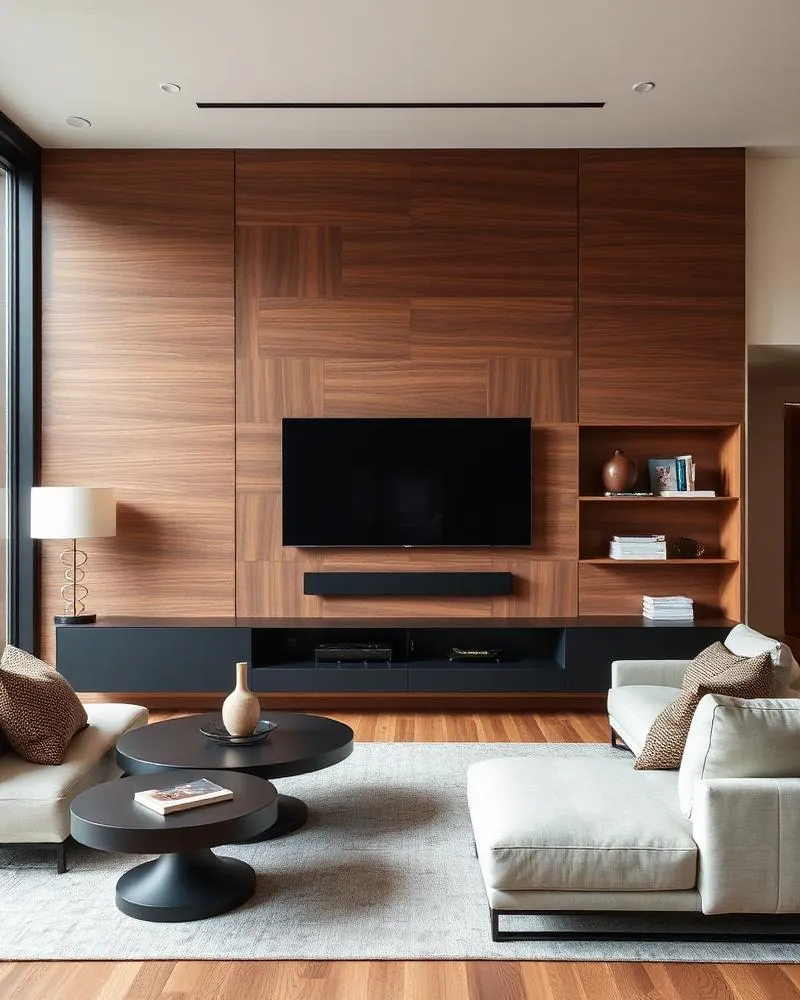 Sala com Painel TV